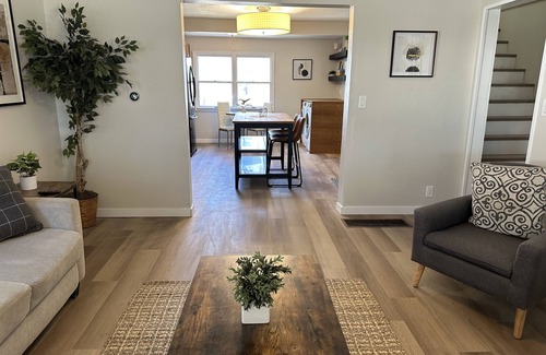 Clear Lake House | Newly remodeled 3 bedroom home. Steps from the legendary Surf Ballroom Sleeps 8!
