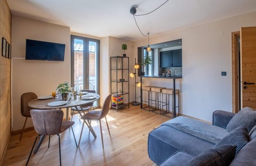 Les Bossons Apartment | Newly renovated apartment with Mont Blanc view