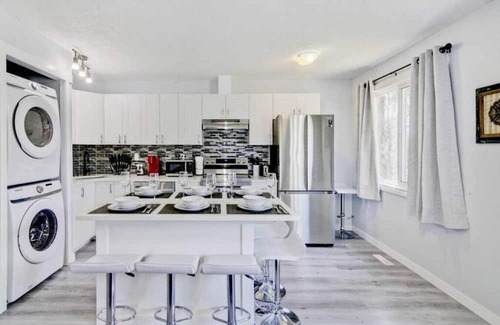 Calgary Apartment | Newly Renovated 2Bed by Nose Hill Parking FirePit