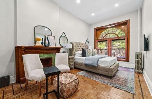 Central Park North Apartment | Newly Renovated 2BR Haven Walk to Columbia Uni