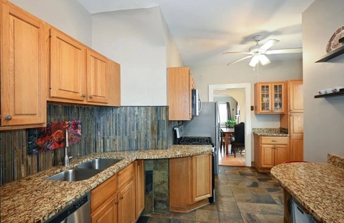 Lombard House | Newly Renovated Historic Chicago Brick Bungalow - Trails, Transit, Tranquility