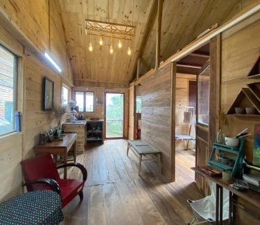 Kon Plong House | NHÀ GỖ 30M2 - WOOD HOME 30M2