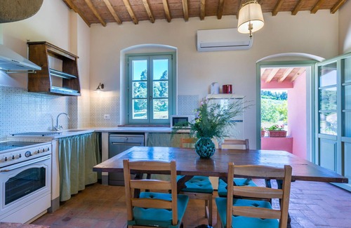 Castiglioncello Apartment | Nice apartment with pool, A/C, WIFI, TV, patio, pets allowed, panoramic view and parking
