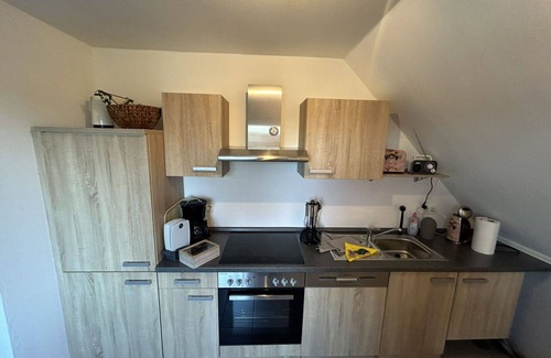 Westerholt Apartment | Nice apartment for 4 guests with WIFI, TV, patio, pets allowed and parking