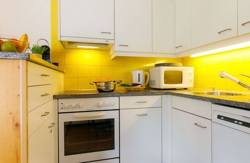 Capriasca Apartment | Nice apartment for 5 people with pool, WIFI, TV, patio, pets allowed, panoramic view and parking