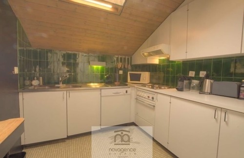 Anzere Apartment | Nice apartment with 2 bedrooms with 2 single beds each, 1 closed gallery with 1 double bed, 1 opened