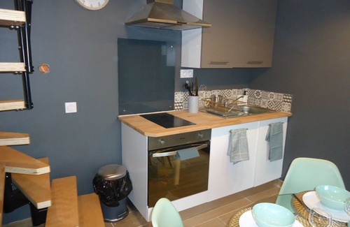 Tarbes Apartment | Nice duplex with terraces, jacuzzi, city fiber
