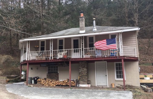 Lairdsville Cabin | “Nice Enough” Creekside Cabin