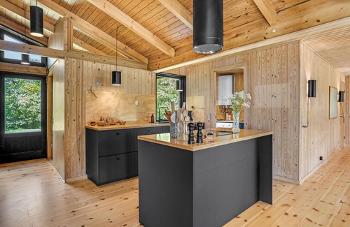 Knebel House | Nice home in Knebel with house sea view
