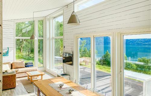 Luster House | Nice Home In Ornes With House Sea View