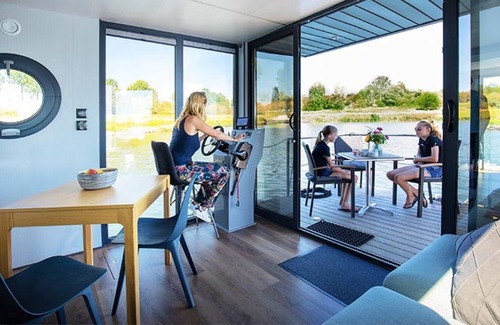 Ophoven Boat Rental | Nice houseboat in Kinrooi for rent