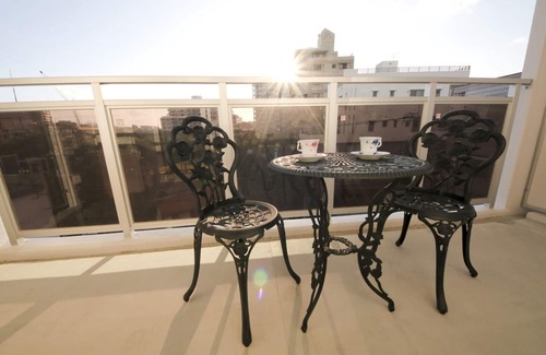 Okinawa Apartment | Nonsmoking Triple room 1 single bed 1 double/Naha Okinawa
