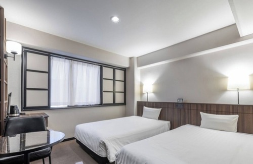 Fukuyama Hotel | Nonsmoking Twin room Breakfast included Sim/Fukuyama Hiroshima