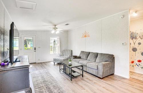 Crescent City House | Northeast Florida Home with Pond Views and Fire Pit!