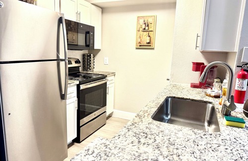 Astrodome Apartment | NRG and Med center 2-bedroom apartment with WiFi, AC in welcoming Houston