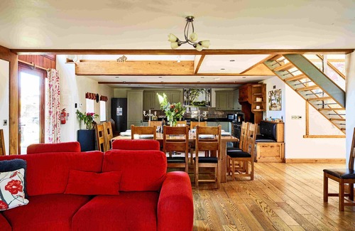 Brecon House | Oak Barn, Oak Barn in the Brecon Beacons