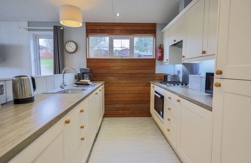 Liverton Cottage | Oak Cabin located at Finlake Holiday Resort & Spa in Devon