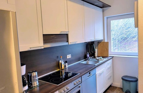 Glueckstadt Apartment | Oasis of peace Am Deich for 4 people "Deichblick"