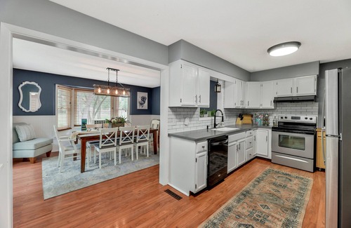 Greenwich House | Oasis, pool, new spa, indoor-outdoor dream