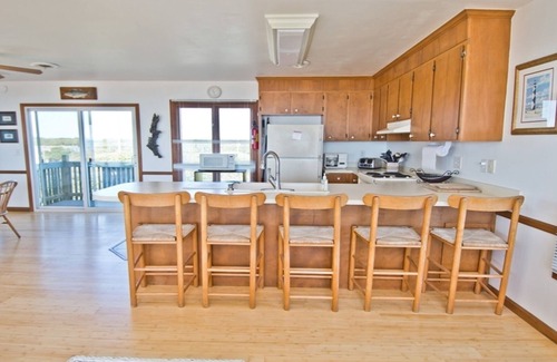 Salter Path House | OCEAN PANORAMA: Beachfront, quiet, & pet friendly home with gorgeous ocean views