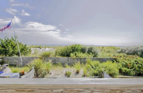Alden Manor Apartment | Ocean view cottage right on the beach!
