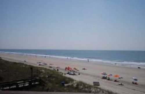 Arcadian Shores Condo | Oceanfront Escape with 1 mile unbuilt upon beach w/natural sand dunes