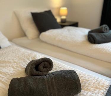 Michelbach an der Bilz Apartment | OhPardon! MICHELBACH - Garten & Balkon, Sauna, Netflix