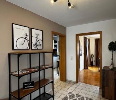 Michelbach an der Bilz Apartment | OhPardon! MICHELBACH - Garten & Balkon, Sauna, Netflix