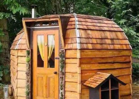 Coxwold Ski Chalet | Oku Wooden Pod, Newburgh Priory Estate