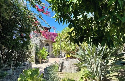 Panza Apartment | "Olive Room" with garden, swimming pool and spa hot tub