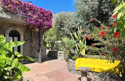 Panza Apartment | "Olive Room" with garden, swimming pool and spa hot tub