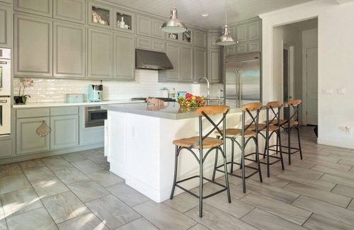 Chandler House | Olive Treeside, a luxury oasis with a pool, pizza oven, grill, fireplace