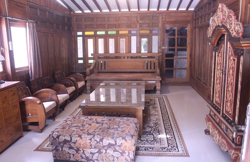 Catur Tunggal House | Omah Putih Limasan Javanese traditional house