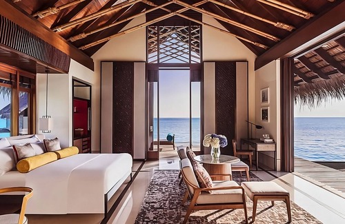 Reethi Rah Hotel | One&Only Reethi Rah, Water Villa King Bed, Private Beach, Balcony w/Sea View!