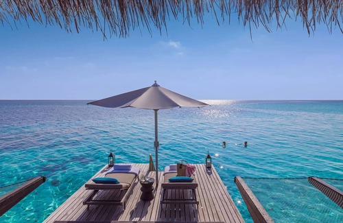 Reethi Rah Hotel | One&Only Reethi Rah, Water Villa King Bed, Private Beach, Balcony w/Sea View!