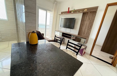 Balneario Paqueta Apartment | Pé na Areia Praia do Maracanã II