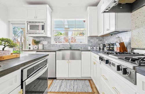 Old Northwood Historic District House | Palm House - Pool, Hot Tub, Mins to DT + Beach