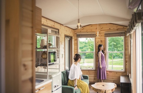 Otari-mura RV Rental | PANORAMA TWIN Togakushi TRAILER BASE trailer hou/Nagano City Nagano