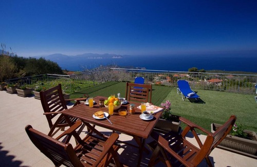 Mesovounia Villa | Panoramic sea view villa with swimming pool
