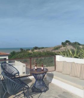 Touros House | Paraíso à Beira-Mar - Acomoda 6 pessoas com piscina privativa