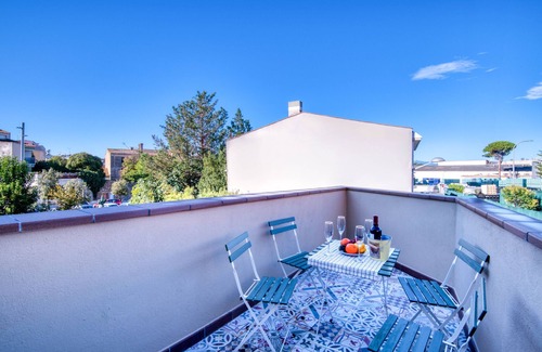 Caldes de Malavella Apartment | PATI BLAU 1: Charming Apartment in the Heart of Caldes de Malavella
