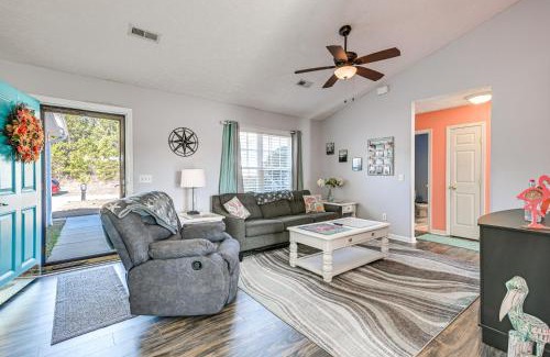 Myrtle Beach House | Patio, Yard and Lake Views Home in Myrtle Beach!