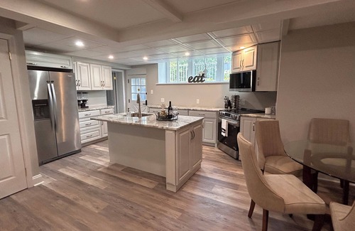 Ephrata Apartment | Peaceful escape! PRIVATE 1BR apt w/stone FP, pool & pickleball court.