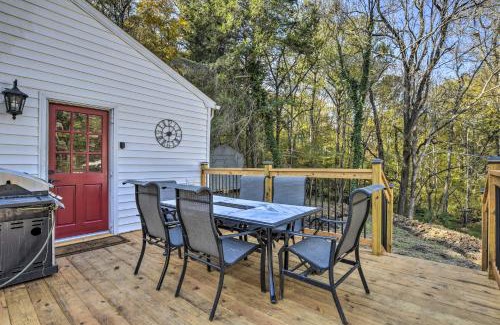 Cedar Falls House | Peaceful Renovated Home with Deck on Half Acre!