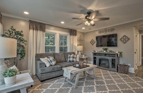 Cedar Falls House | Peaceful Renovated Home with Deck on Half Acre!