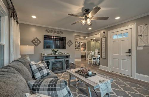 Cedar Falls House | Peaceful Renovated Home with Deck on Half Acre!