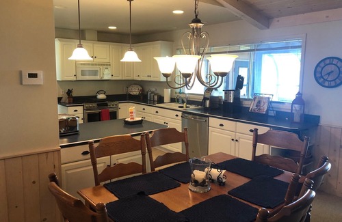 Brutus Cottage | Peaceful setting on northwest shore of Burt Lake - sleeps 12