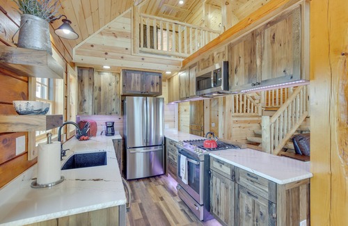 Sundance Cabin | Peaceful Wyoming Cabin w/Spacious Deck & Wet Bar!