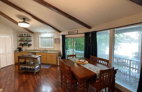Moratuck Manor House | Perfect Family getaway with main lake views & private beach-dog friendly