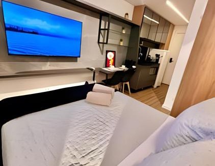 Matriz Apartment | PERFEiTO, lindo e Moderno S2 studio aconchegante